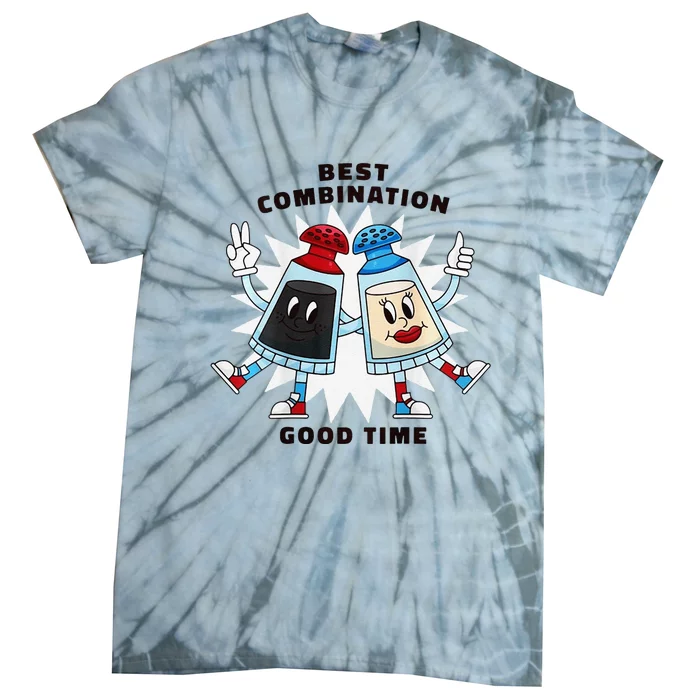 Best Combination Good Time Funny Tie-Dye T-Shirt