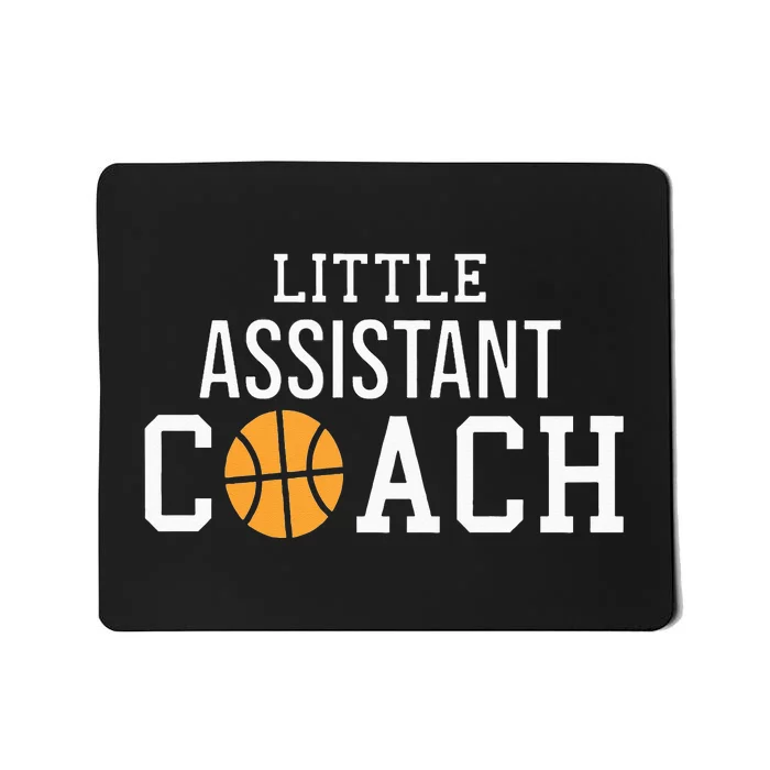 Basketball Coach Gift For Child Assistant Coach Mousepad