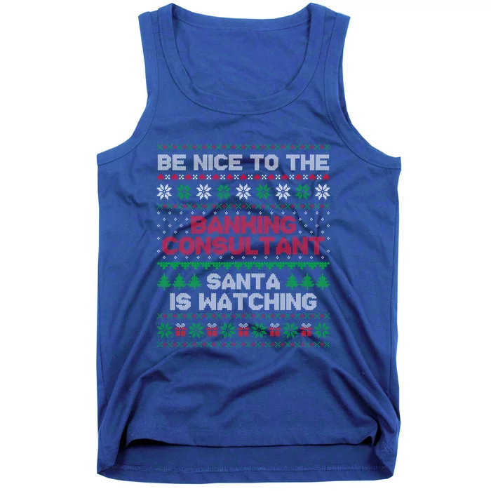 Banking Consultant Gift For Banking Consultant Ugly Sweater Gift Tank Top