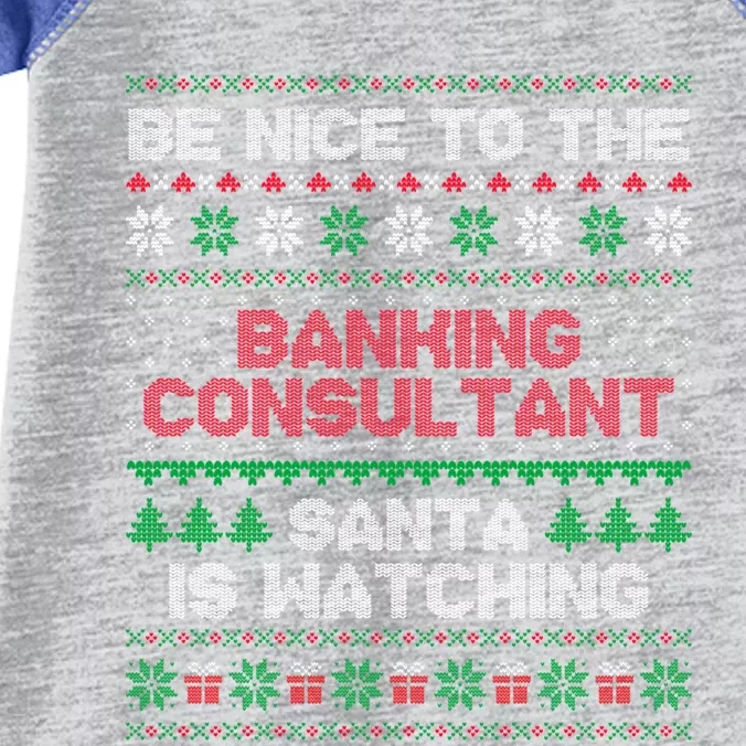 Banking Consultant Gift For Banking Consultant Ugly Sweater Gift Infant Baby Jersey Bodysuit