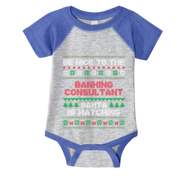 Banking Consultant Gift For Banking Consultant Ugly Sweater Gift Infant Baby Jersey Bodysuit