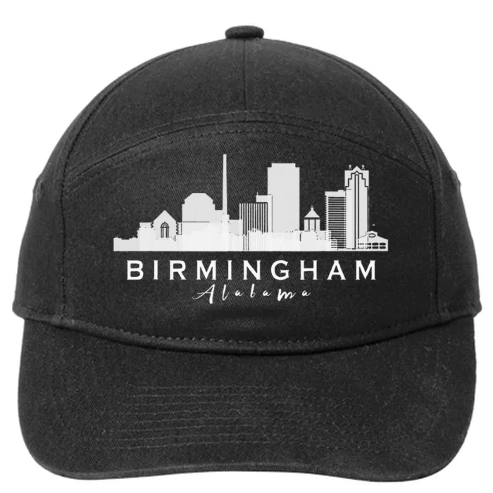 Birmingham City Graphic Silhouette Alabama 7-Panel Snapback Hat