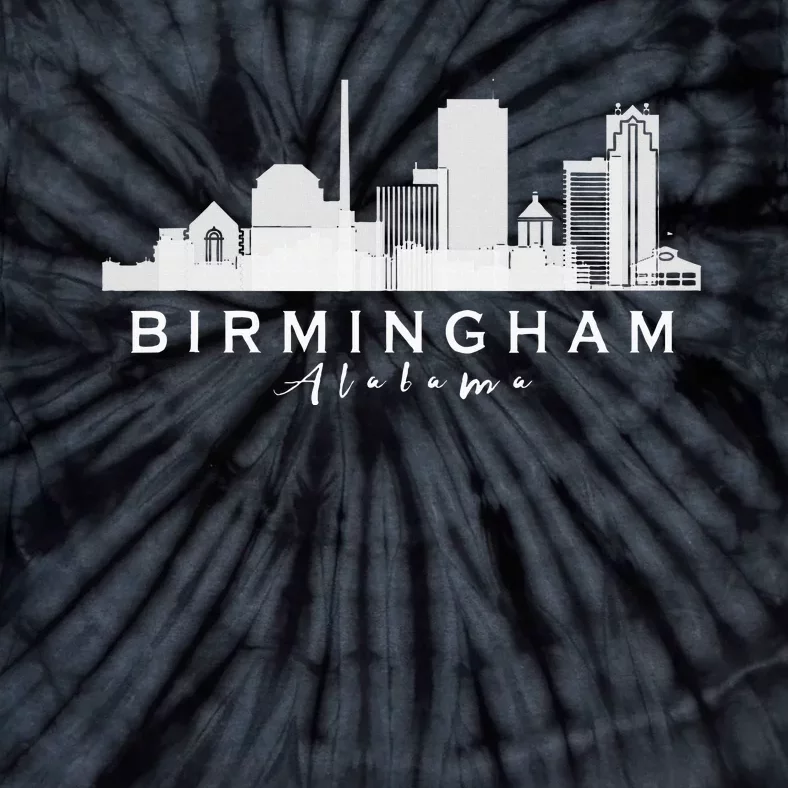 Birmingham City Graphic Silhouette Alabama Tie-Dye T-Shirt