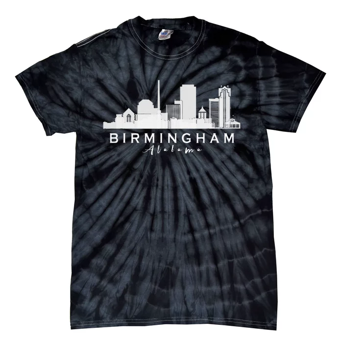 Birmingham City Graphic Silhouette Alabama Tie-Dye T-Shirt