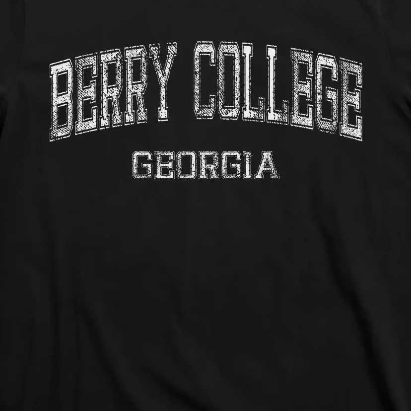 Berry College Georgia Retro Sports Design T-Shirt