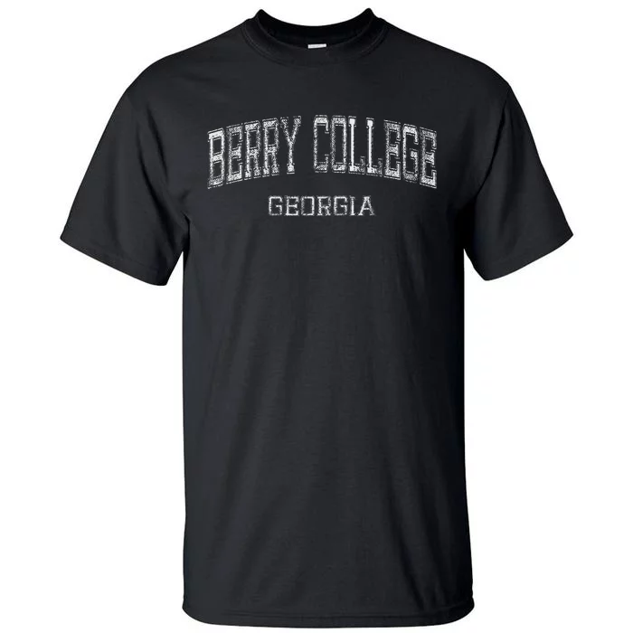 Berry College Georgia Retro Sports Design Tall T-Shirt