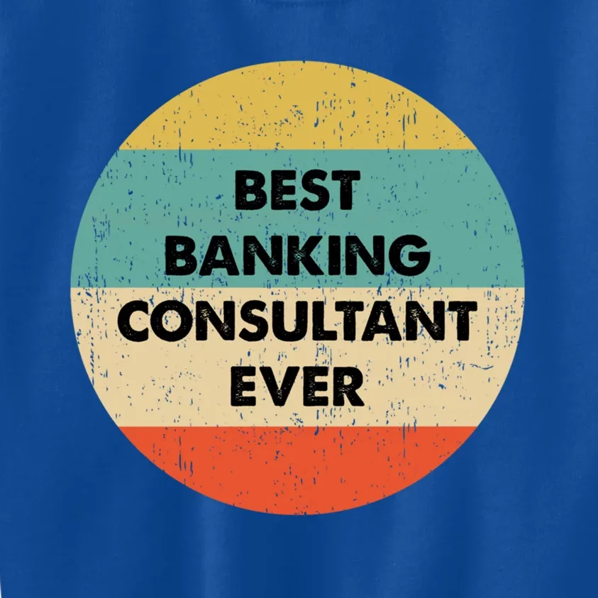 Banking Consultanmeaningful Gift Best Banking Consultant Ever Gift Kids Sweatshirt