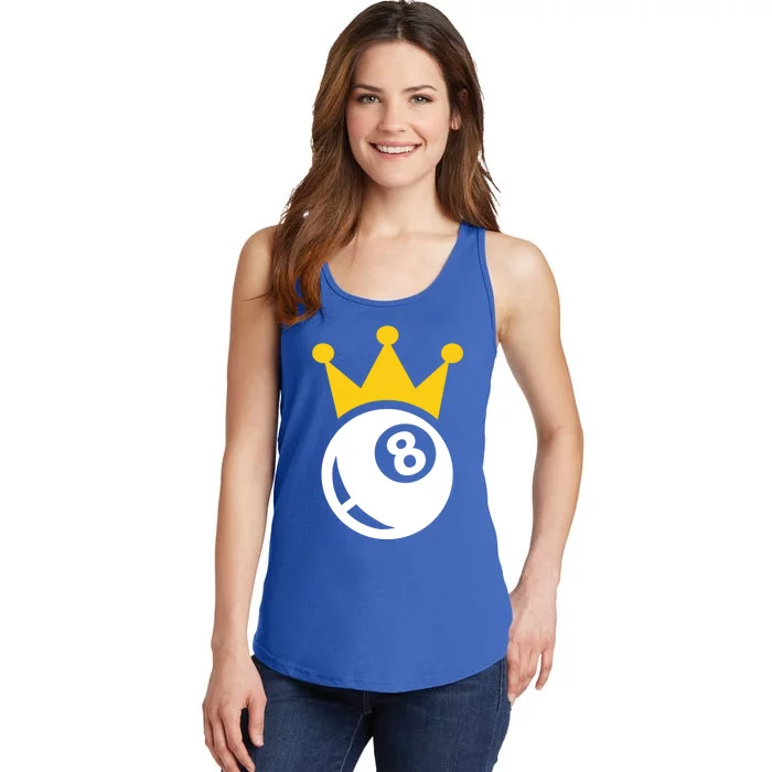 Billiards Crown Gift Ladies Essential Tank