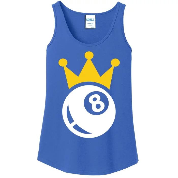 Billiards Crown Gift Ladies Essential Tank