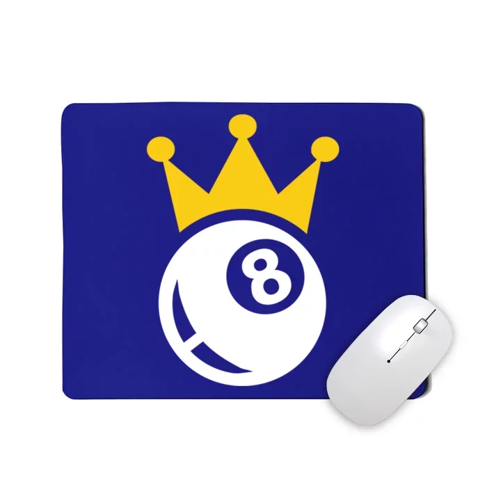 Billiards Crown Gift Mousepad