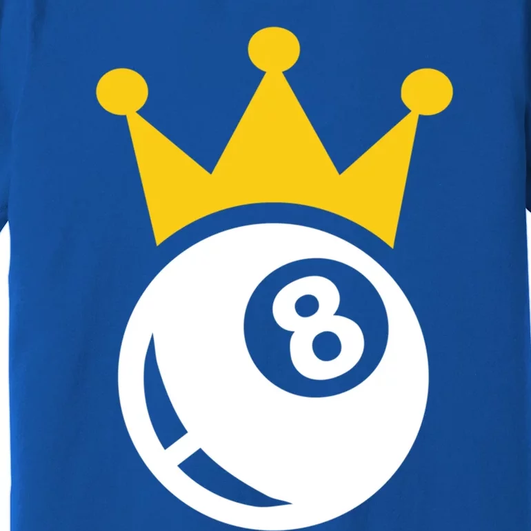 Billiards Crown Gift Premium T-Shirt