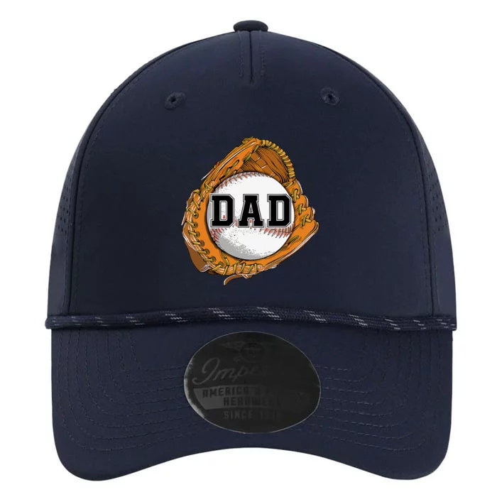 Baseball Catch Glove Baseball Dad Baseball Daddy Fathers Day Performance The Dyno Cap