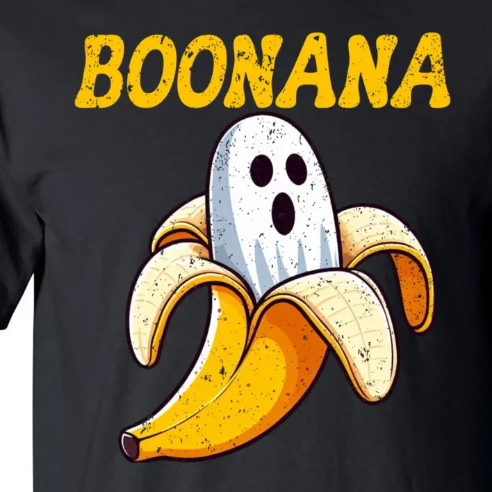 Boonana Cute Ghost Banana Halloween Costume Tall T-Shirt