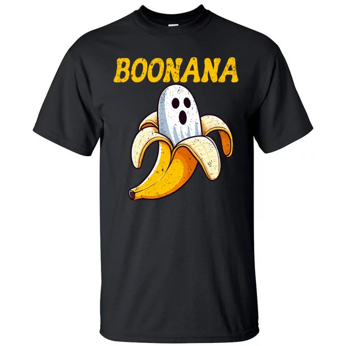 Boonana Cute Ghost Banana Halloween Costume Tall T-Shirt