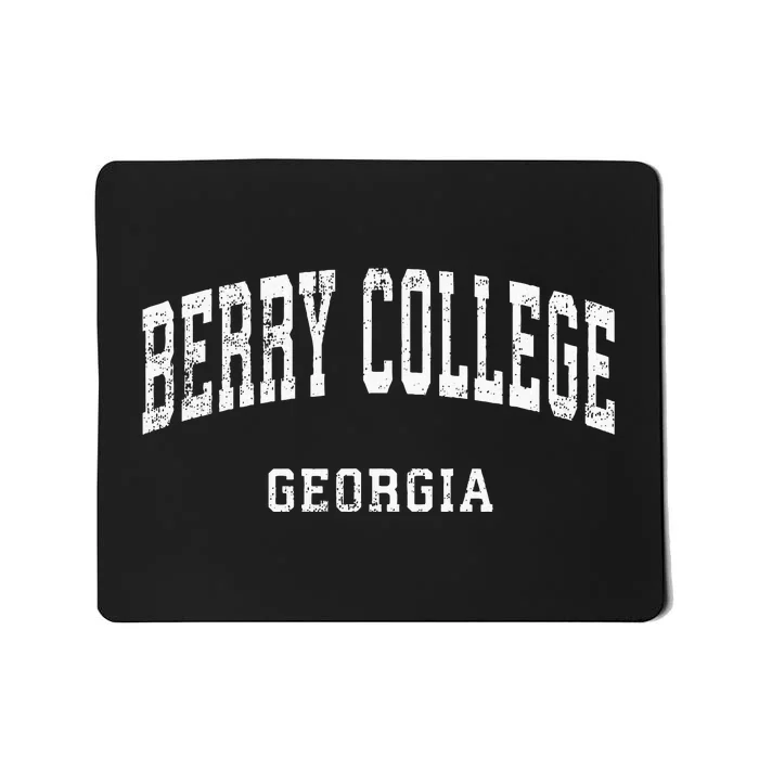 Berry College Georgia Ga Vintage Mousepad