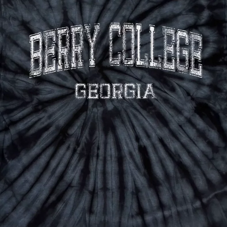 Berry College Georgia Retro Athletic Sports Tie-Dye T-Shirt