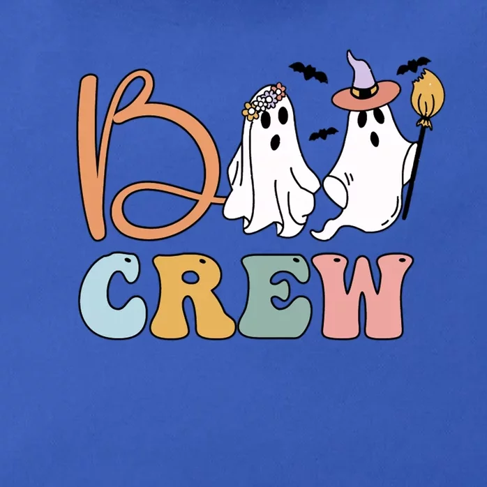 Boo Crew Ghost Witch Halloween Boo Ghost Costume Gift Zip Tote Bag