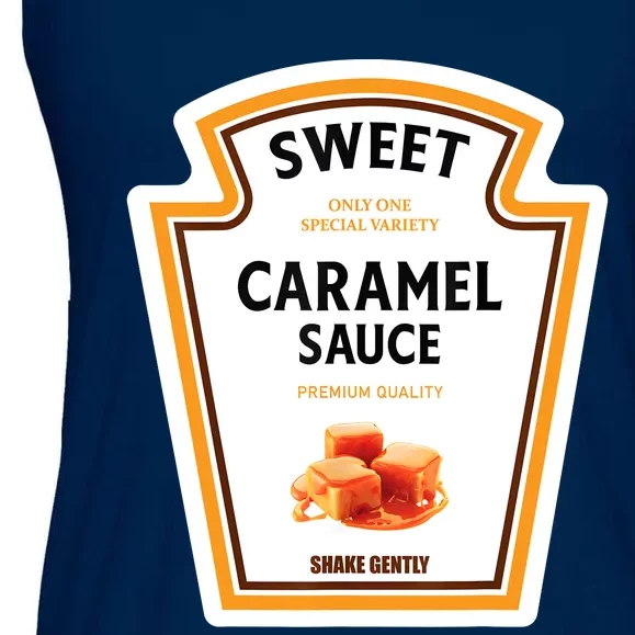 Caramel Sauce Halloween Costume Family Ladies Essential Flowy Tank