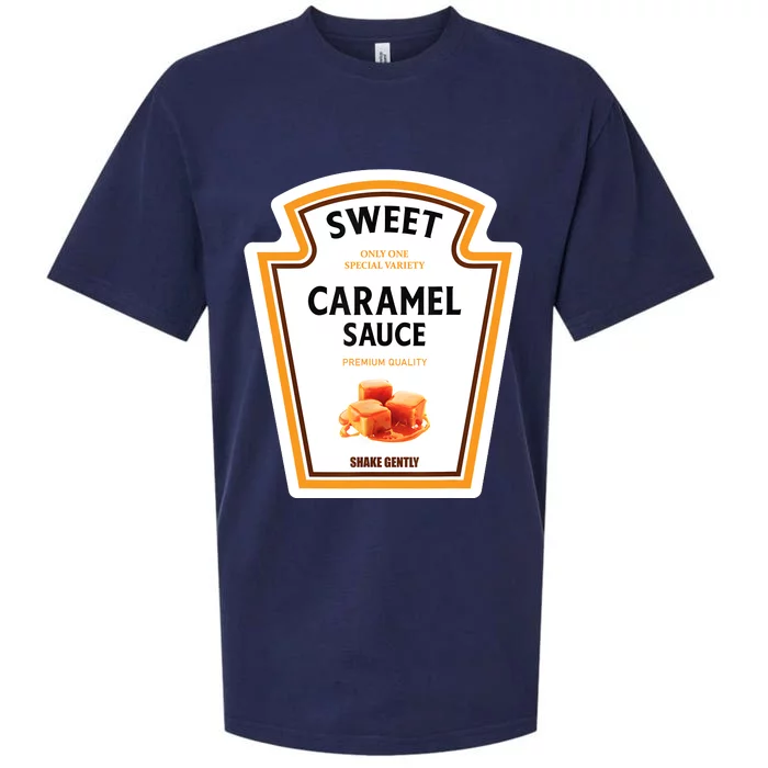 Caramel Sauce Halloween Costume Family Sueded Cloud Jersey T-Shirt