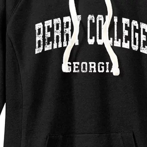 Berry College Georgia Ga Women's Fleece Hoodie