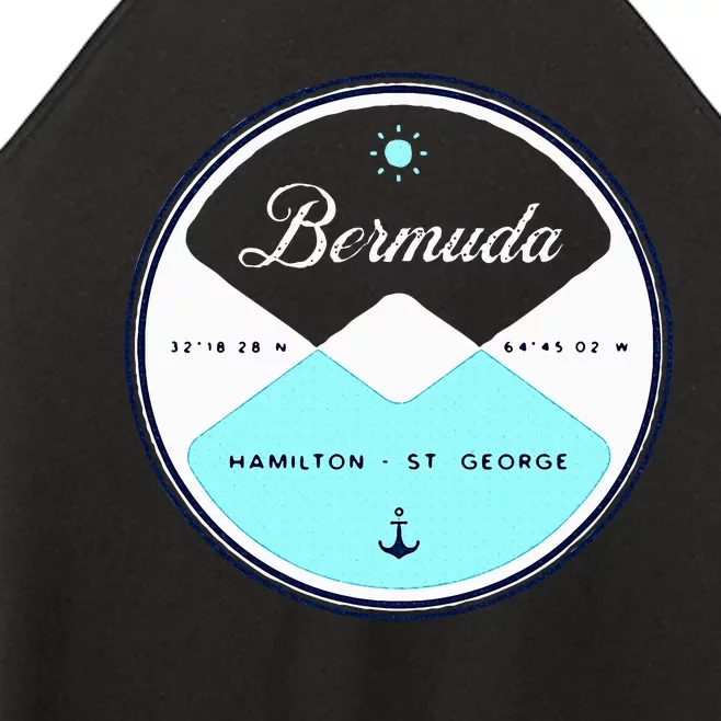 Bermuda Circle Graphic Women’s Perfect Tri Rocker Tank