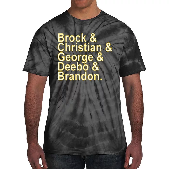 Brock Christian George Deebo Brandon Tie-Dye T-Shirt