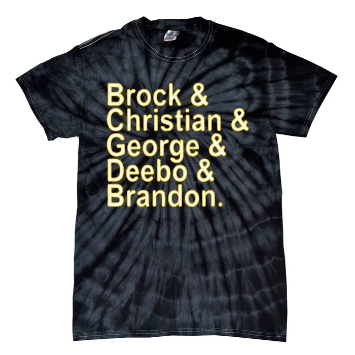 Brock Christian George Deebo Brandon Tie-Dye T-Shirt