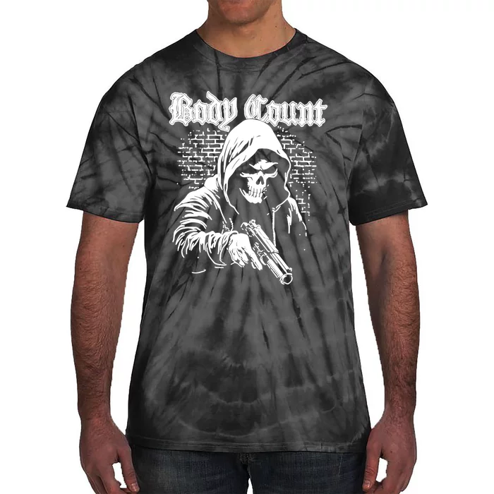 Body Count Hooded Skull Tie-Dye T-Shirt