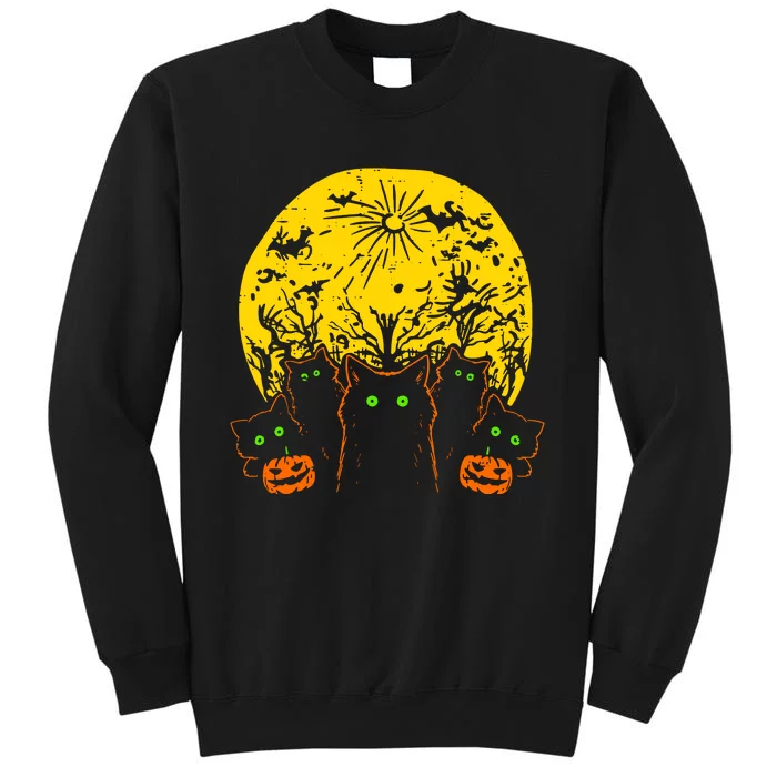 Black Cats Halloween Sweatshirt