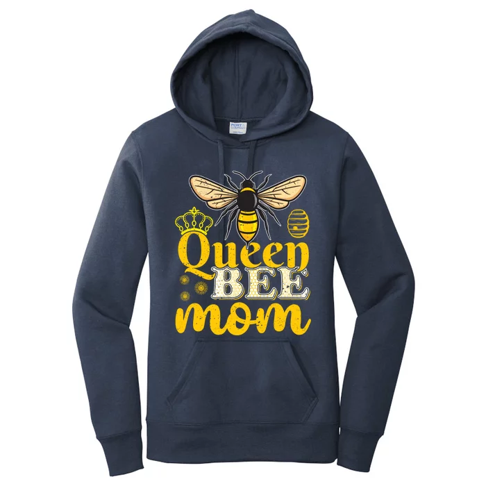 Beekeeper Cute Honey Bees Lover Queen Bee Mom Meaningful Gift Women's Pullover Hoodie