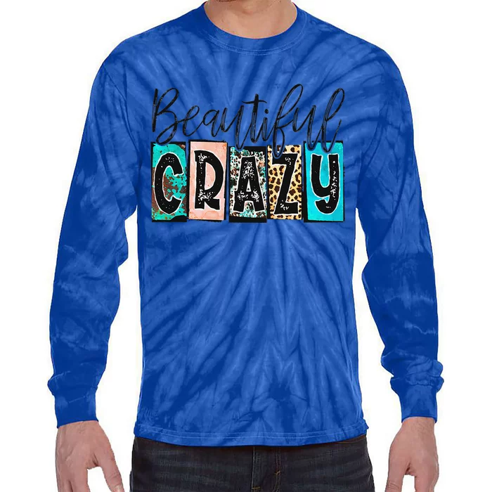 Beautiful Crazy Halloween Christmas Tie-Dye Long Sleeve Shirt