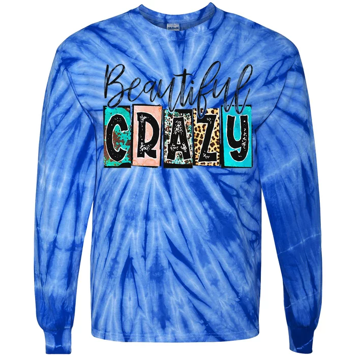 Beautiful Crazy Halloween Christmas Tie-Dye Long Sleeve Shirt