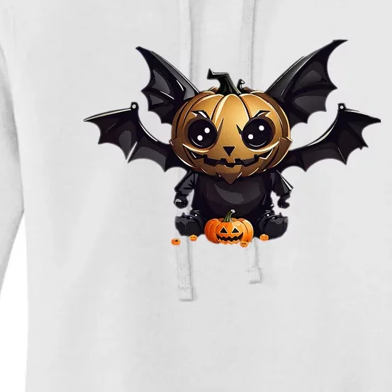 Black Cat Halloween Pumpkin Costume Women's Pullover Hoodie