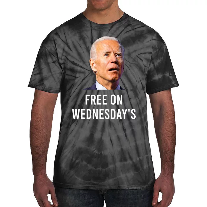 Biden Campaign Hawks ‘Free On Wednesdays’ Anti Trump Trending Tie-Dye T-Shirt