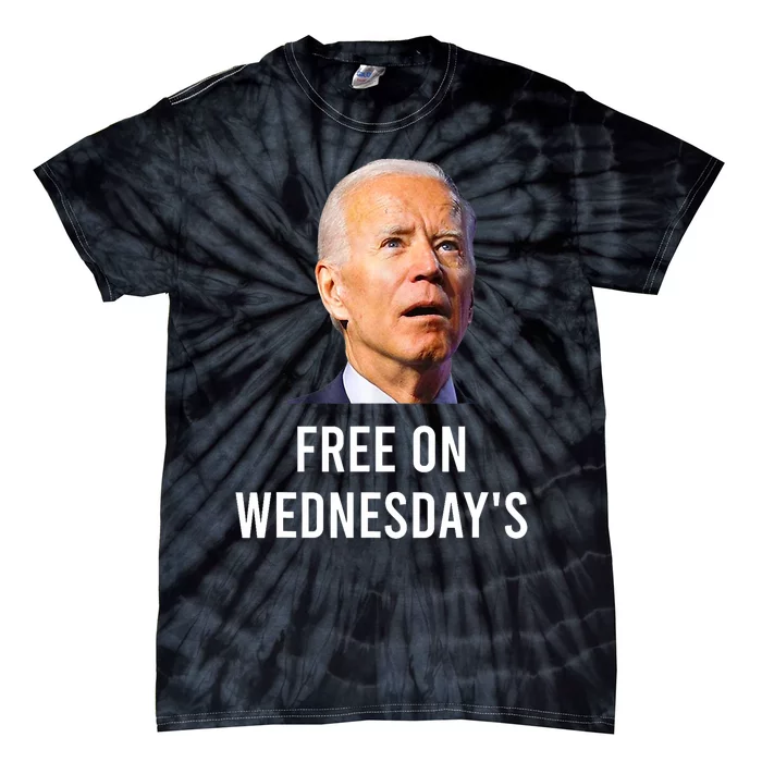 Biden Campaign Hawks ‘Free On Wednesdays’ Anti Trump Trending Tie-Dye T-Shirt