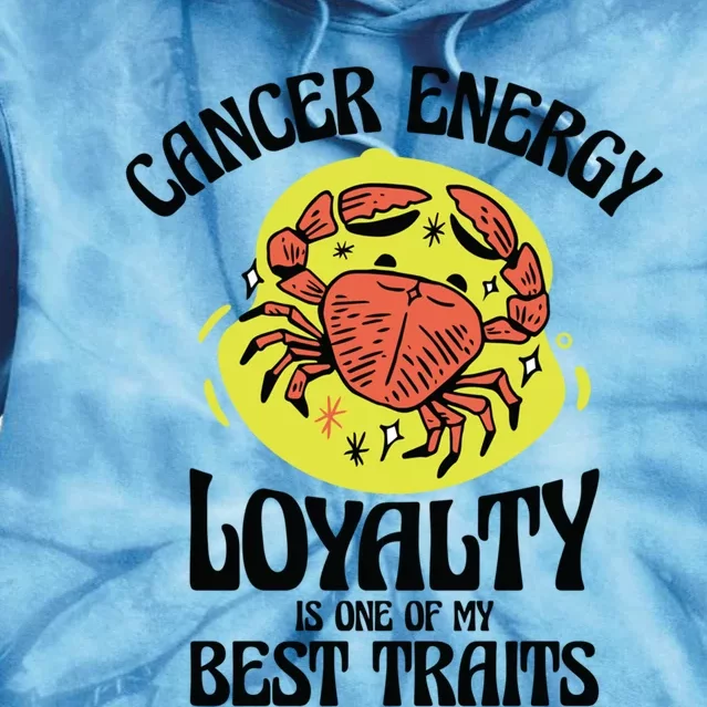 Born Cancer Horoscope Astrological Crab Zodiac Astrology Gift Tie Dye Hoodie