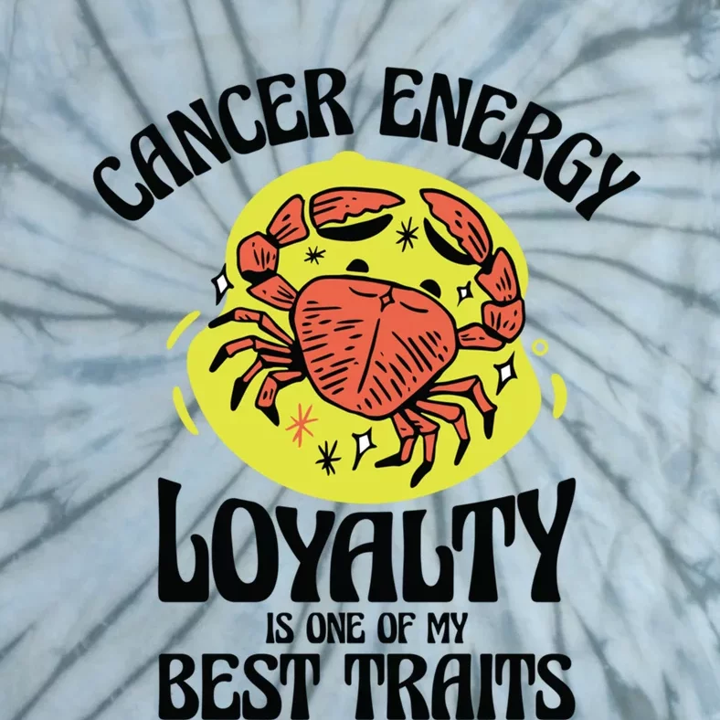 Born Cancer Horoscope Astrological Crab Zodiac Astrology Gift Tie-Dye T-Shirt