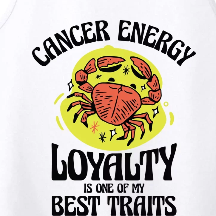 Born Cancer Horoscope Astrological Crab Zodiac Astrology Gift Performance Tank