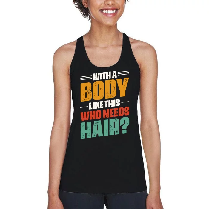 Body Confidence Humor Graphic Women's Racerback Tank