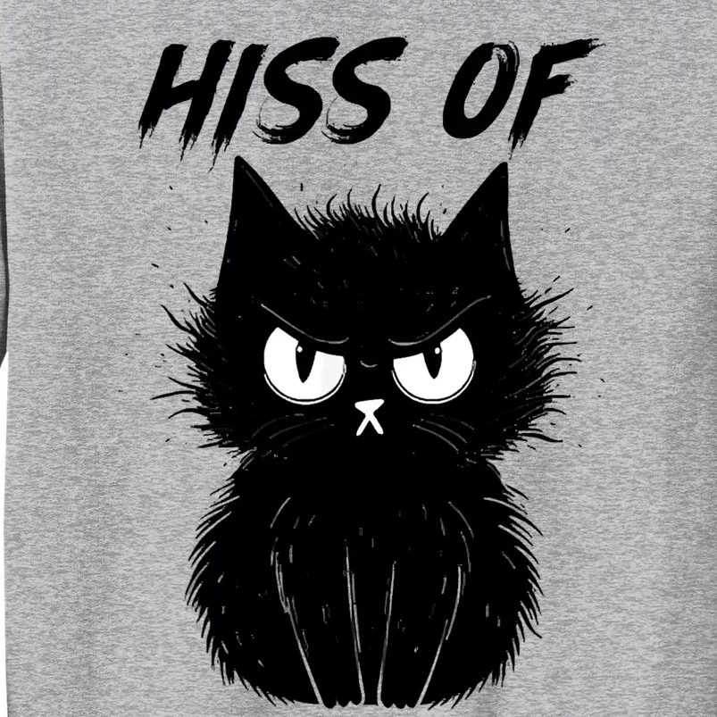 Black Cat Hiss Off For Men Women Meow Cat Gifts Sweatshirt