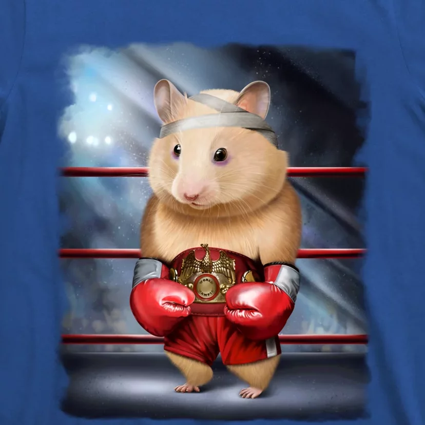 Boxing Champion Hamster Fighter Gift T-Shirt