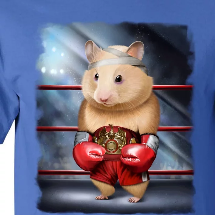 Boxing Champion Hamster Fighter Gift Tall T-Shirt