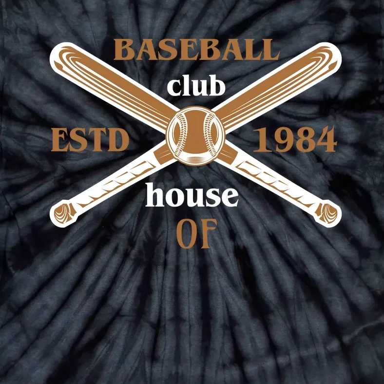 Baseball Club House Tie-Dye T-Shirt