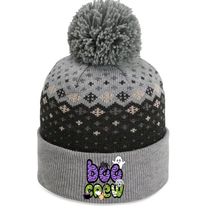 Boo Crew Halloween Spooky Fun The Baniff Cuffed Pom Beanie