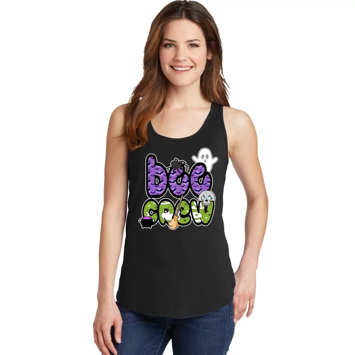 Boo Crew Halloween Spooky Fun Ladies Essential Tank