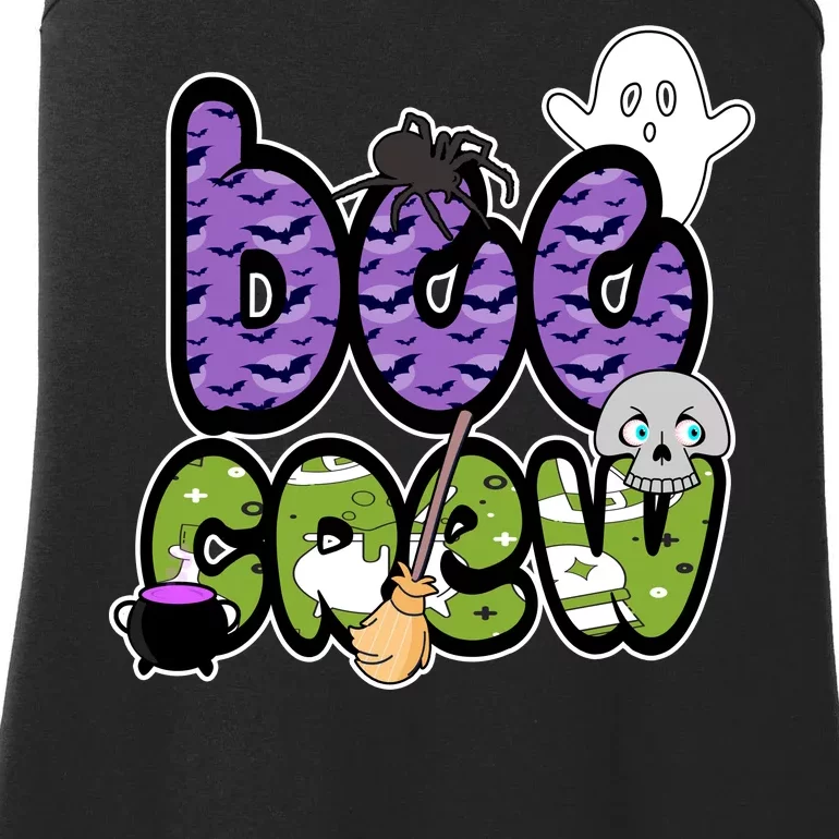 Boo Crew Halloween Spooky Fun Ladies Essential Tank