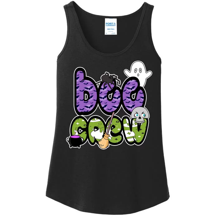 Boo Crew Halloween Spooky Fun Ladies Essential Tank