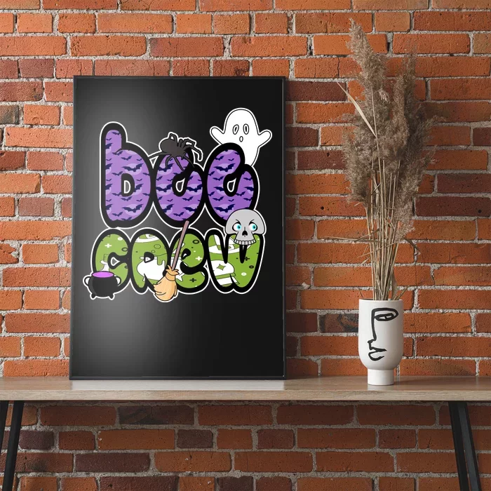 Boo Crew Halloween Spooky Fun Poster