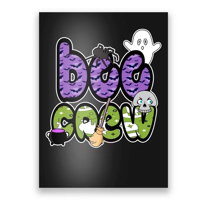 Boo Crew Halloween Spooky Fun Poster