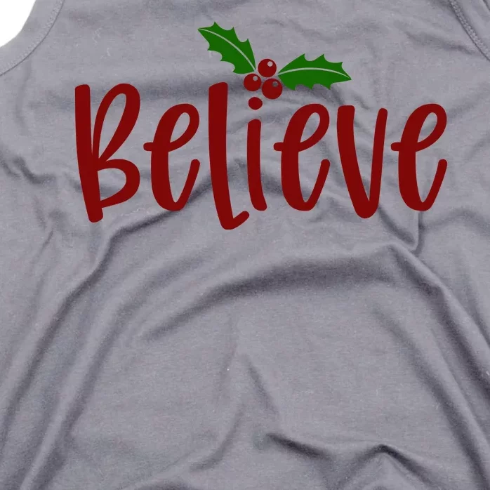 Believe Christmas Holiday Tank Top